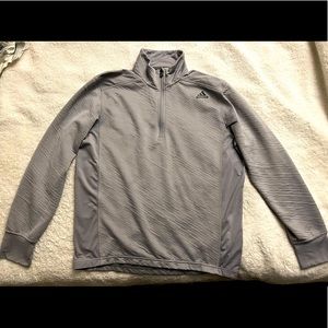 Adidas “Climalite” fleece.